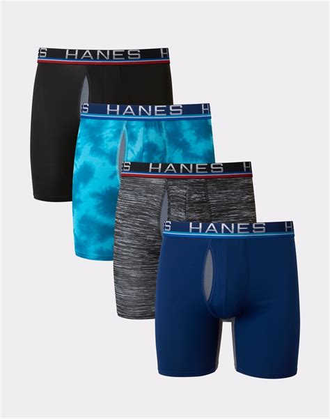 mens underwear with large pouch|Hanes Men’s Total Support Pouch Boxer Briefs, X